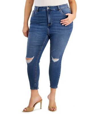 Celebrity Pink Trendy Plus Size High Rise Skinny Jeans - Midsummer, 20W