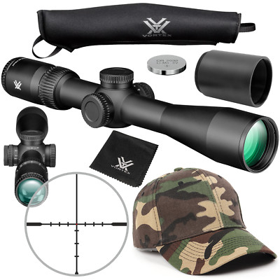 Vortex Optics Viper HD 3-15x44 SFP Dead-Hold BDC MOA Riflescope with Free CF Hat