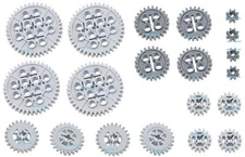 LEGO 20pc Technic 8 16 24 40 tooth gear set (Mindstorms nxt robot rcx lot pack) 