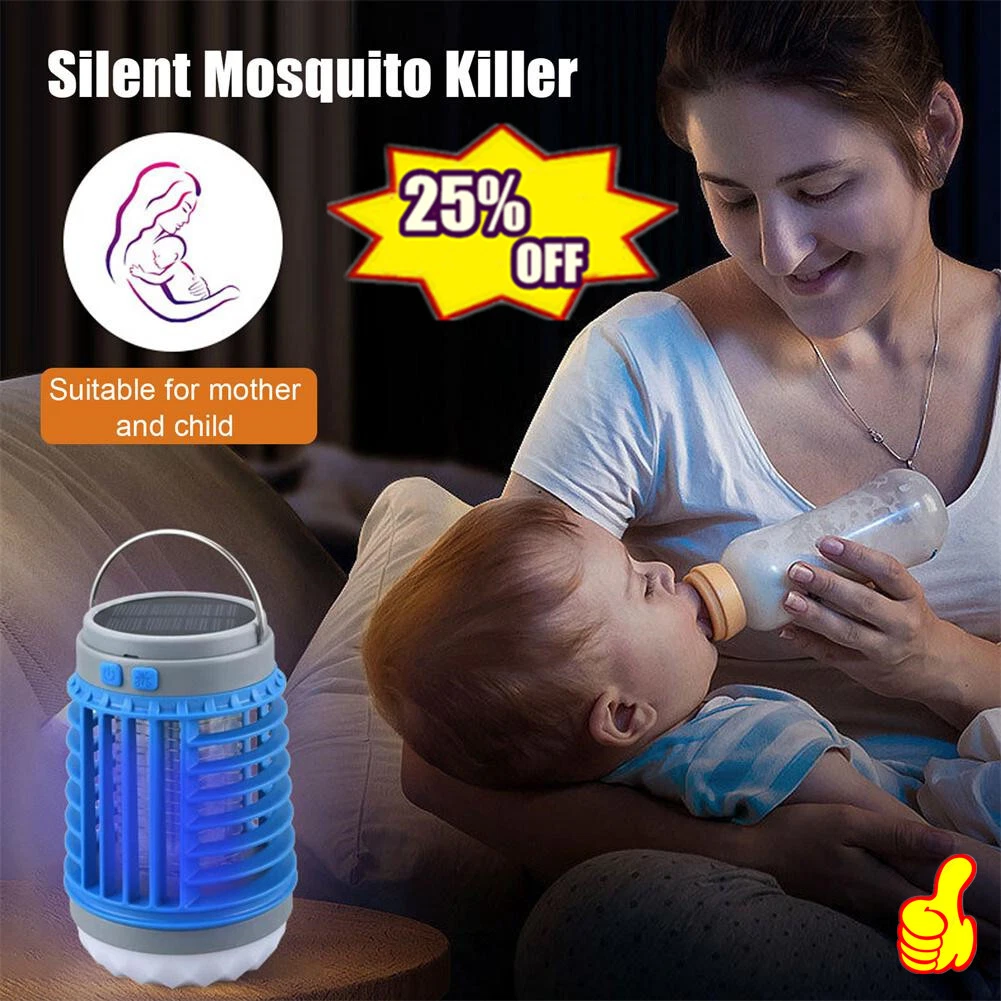 Solar powered insect zapper deals