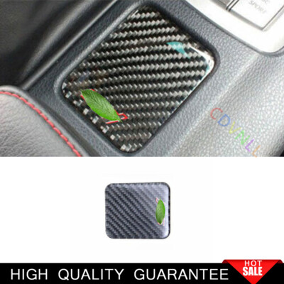 For Subaru BRZ 2013-2020 Real Carbon Fiber Console Cigarette Lighter Panel  Trim