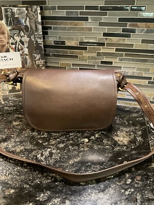 COACH Vintage Patricia's Legacy Glovetanned Leather Shoulder Bag