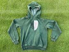 Vintage Y2K Hurley Skate Surf Men's Green Pullover Hoodie Sweatshirt