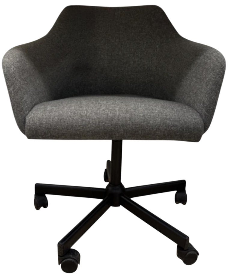 New IKEA TOSSBERG MALSKAR Gunnared Dark Gray Black Chair