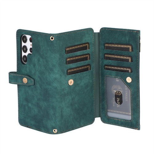 Flip Zipper Wallet Leather Phone Case For Samsung S23 S22 S21 A53 A33 A23 A13 5G - Picture 70 of 82