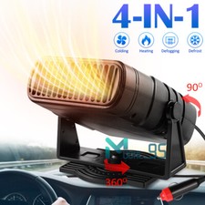 12V 120W Car Heater Defroster Demister Heating Fan Plug in Cigarette Lighter NEW