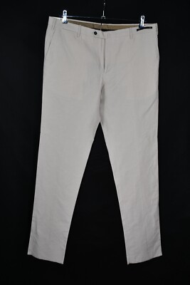 パンツ PT01 cotton linen 1pleats white pants PT01 Slim Fit Linen Cotton Blend Superfine Men's Pants Dress