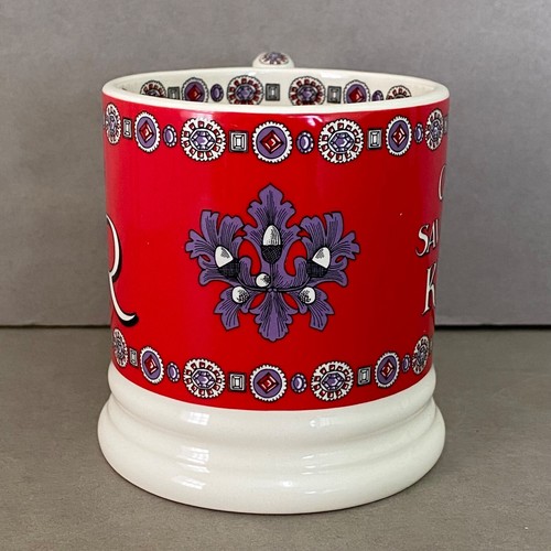 New Emma Bridgewater GOD SAVE THE KING 1/2 Pint Mug ~ Made in England - Picture 4 of 10