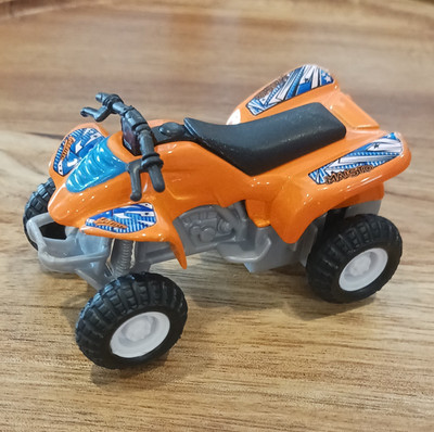 Maisto 1:64 Diecast ATV Quad Bike Orange/Blue/Black/Gray MPN 12338