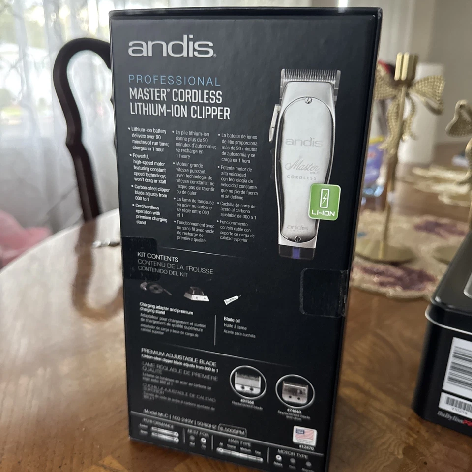 Cortapelos inalámbrico Andis Master - 12470 Foto 3 de 4