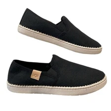 Ugg Luciah Black Slip On Loafer Flats Sneakers Shoes 1125040 Women's Size 8.5