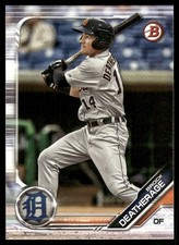 2019 Bowman Draft #BD-5 Brock Deatherage Detroit Tigers