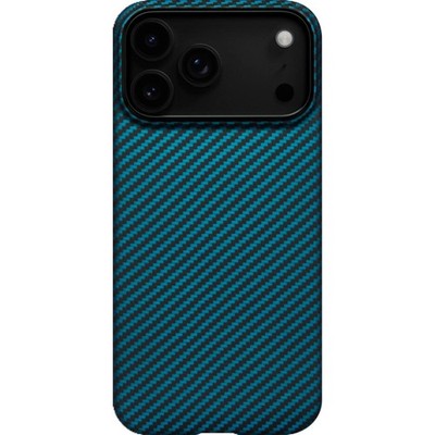 Pitaka Ultra-Slim Case for iPhone 17 Pro Blue/Grey Twill Schutzhülle