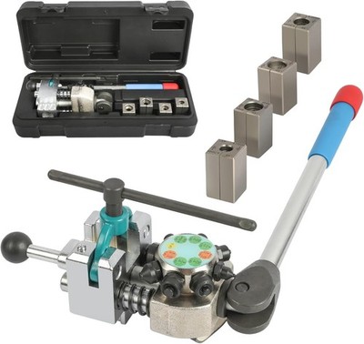 Professional Brake Line Flaring Tool for 45 Degree Single Double Bubble Flares