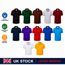 Kids Polo T Shirt Pique Age 2 - 13 Children's School P.E / Uniform