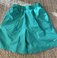 Nike Boys Dri-Fit Drawstring Green Athletic Shorts Size Large