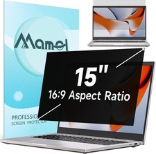 Matte Anti Glare Privacy Screen Filter for 15.6 Inch Laptops, Blue Light Protect