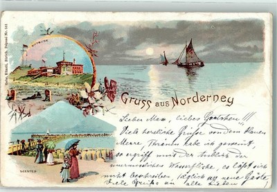 13286718 - 2982 Norderney Giftbude Seesteg Gebr. Kuenzli Zuerich Dep. Nr. 581