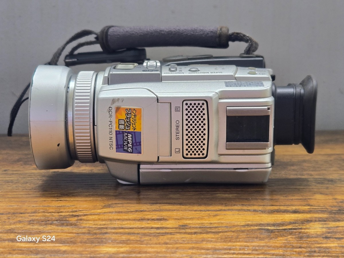 SONY Handycam DCR-PC110 MiniDV対応 AVケーブル付 【公式通販】