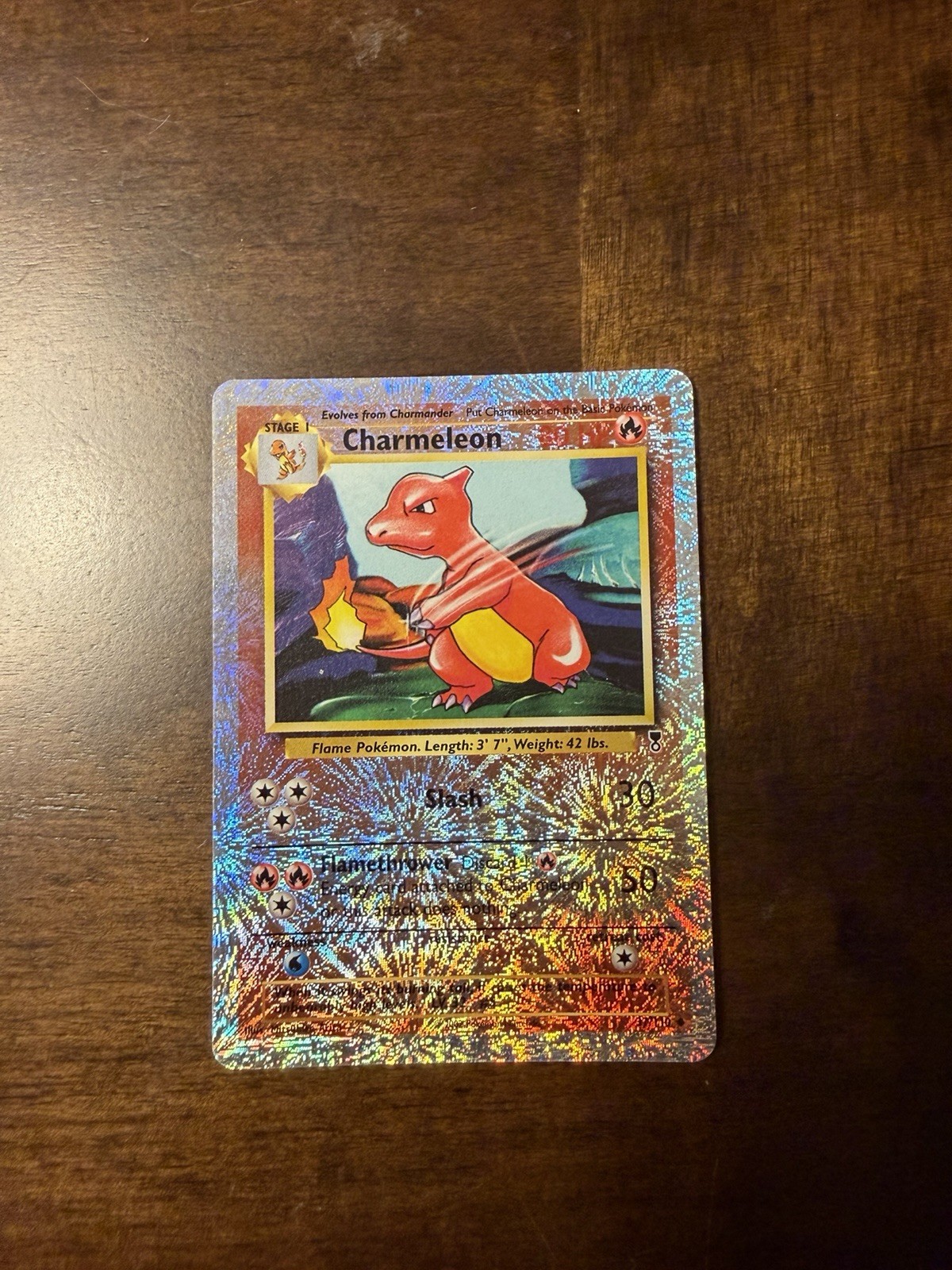 2002 charmeleon pokemon card Amazon.com: Colorless Flamethrower (50) Discard 1 Fire Energy card attached to Charmeleon Charmeleon 2002 Legendary Collection #37
