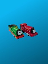WORK Trackmaster Thomas  Friends Motorized Skarloey  Percy Runs2  2006 Train  