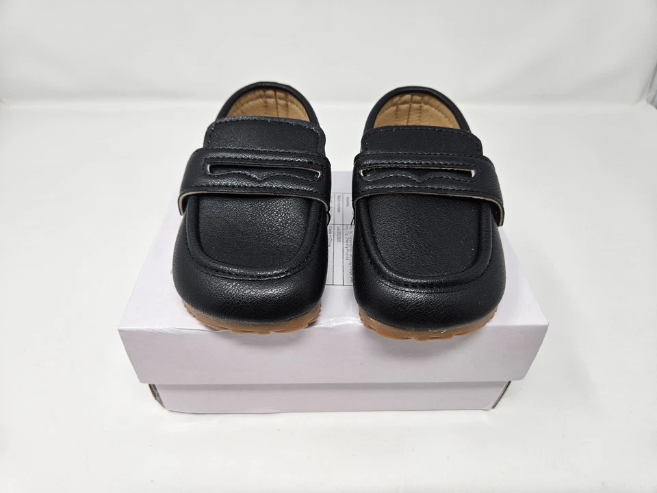 ZAPATOS DE BEBÉ FASHON ZAPATOS INTELIGENTES NEGROS TALLA EURO 21 Foto 4 de 4