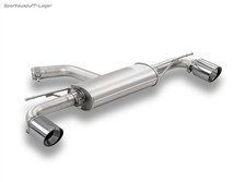 Remus Duplex Sportauspuff VW Golf 6 GTI 2x102mm rund scharfkantig abgeschrägt