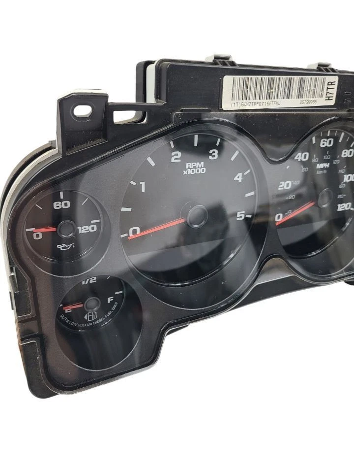 Velocímetro Cluster MPH mercado de EE. UU. compatible con camioneta Silverado 2500 07-11 621117 Foto 2 de 4