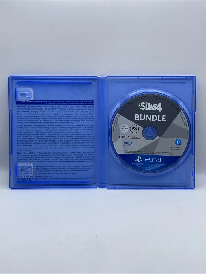 Sims 4 Bundle with Cats & Dogs PS4 Game VGC AUS PlayStation 4 Missing Manual - Image 4 of 4