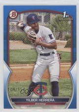 2023 Bowman Prospects Blue 109/150 Yilber Herrera #BP-86 0nr3