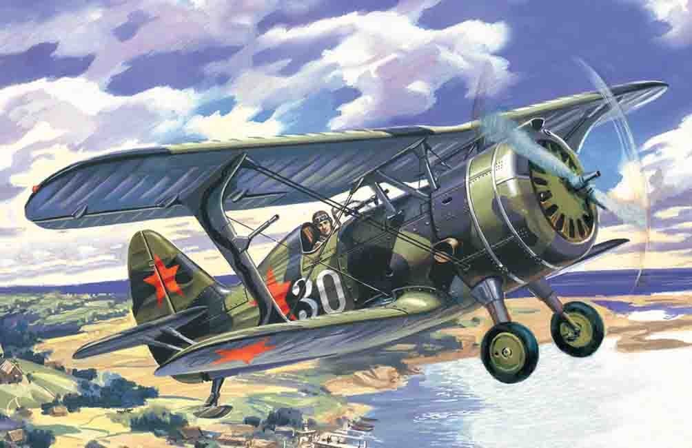 ICM 72012 - 1:72 Polikarpov I-15 - New