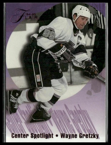 1994-95 Flair #4 Wayne Gretzky Center Spotlight