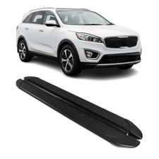 Trittbretter Seitenschweller für Kia Sorento 2015-2020 Aluminium Schwarz 2tlg