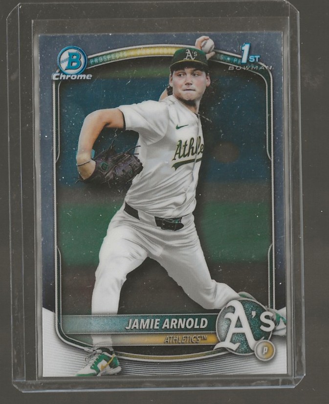 2025 Bowman Draft Chrome Jamie Arnold 1st #BDC-30 Athletics