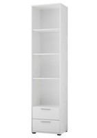 Standregal Bibo Bht 48X191X33.40 Cm Weiß Regal BüCherregal