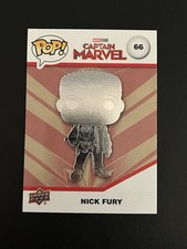 Nick Fury - 2023 Upper Deck FUNKO POP Marvel Infinity Saga #66 Platinum