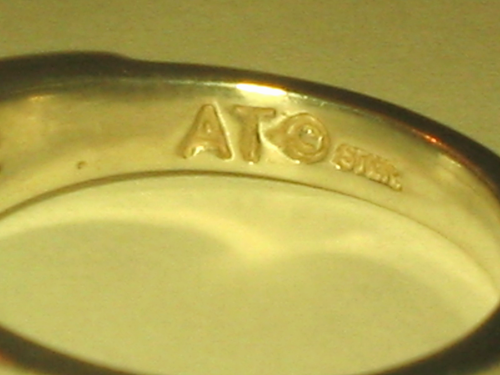 AT Nativi Americani Zuni? anello in argento sterling multipietra fila di mais tg 9,25 - Foto 4 di 5