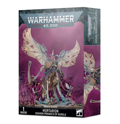 Warhammer 40k Mortarion Dämonenprimarch Death Guard Miniatur Figur Tabletop M...