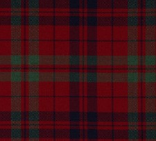 100% Wool Tartan Kilt Flashes with White Garters - Various Scottish Clans