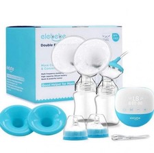 NEW ELEBEBE BBT-1130 DOUBLE ELECTRIC BREAST PUMP BPA FREE USB CHARGING FD32