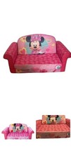 Pink Kids Sofa Armrest Chair Couch Children Toddler Birthday Gift w/ Ottoman
