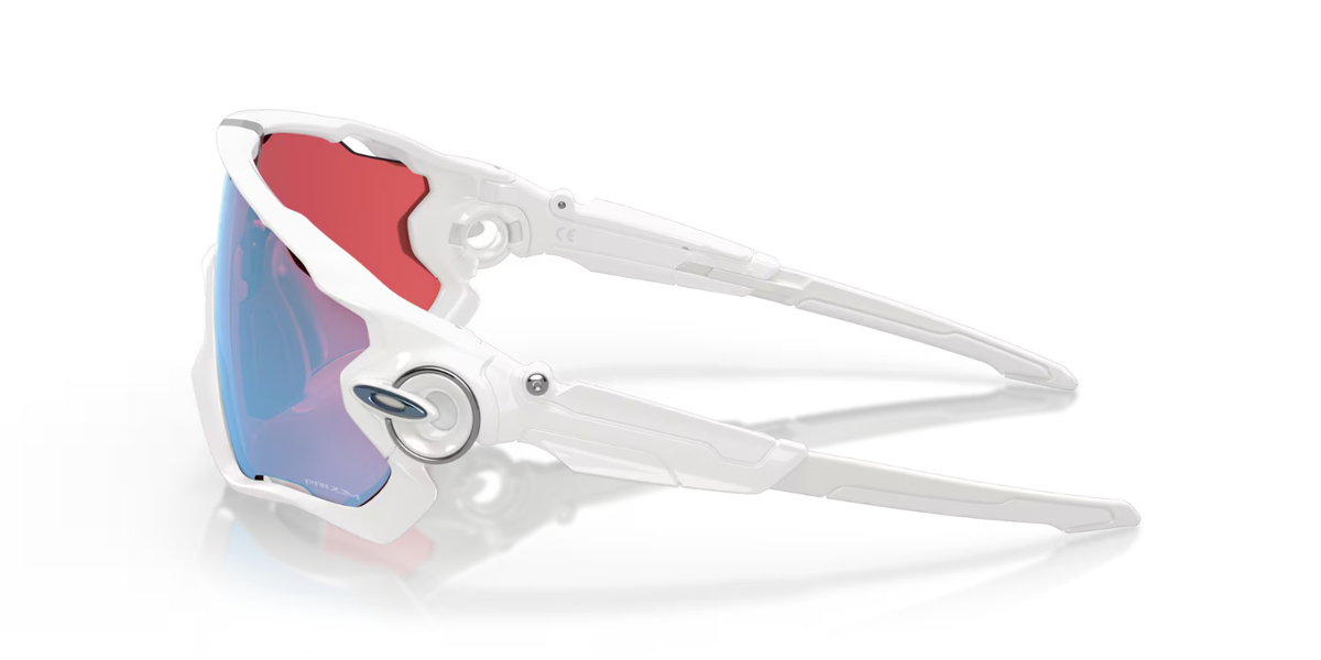 Oakley Jawbreaker Polished White/Prizm Snow Sapphire Iridium Men's