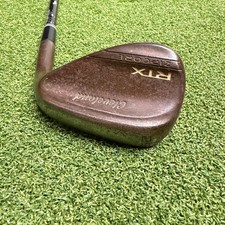 Cleveland RTX Zipcore Raw Full Face Lob Wedge / 52 Degree / Dynamic Gold S400
