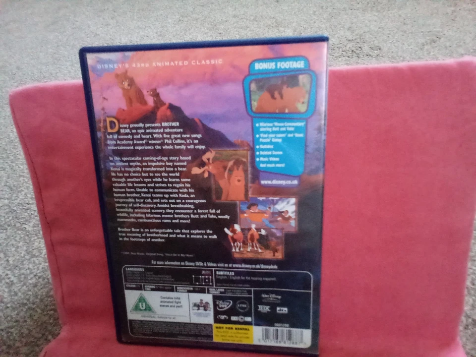 Brother Bear (DVD, 2004) - Image 2 of 2