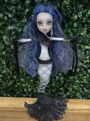 2013 Monster High Freaky Fusion Sirena Von Boo Doll Hybrid Mermaid
