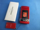Nokia N76 Klapp-Handy mobile Smartphone DUMMY Rot Red Spielzeug Attrappe Toy T&F