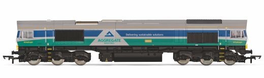 Hornby R30428 RailRoad Plus Aggregates Class 66 Sence 66711 OO Gauge