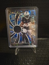 Davante Adams 2024 Panini Spectra #BRI-DAS Brilliance Blue Neon #/50