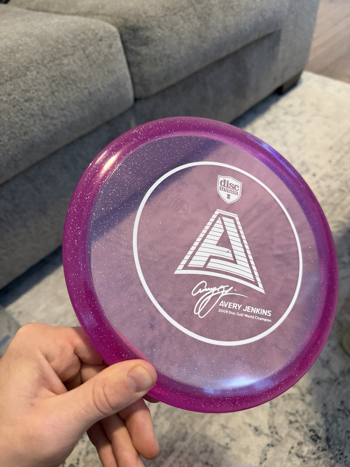 Discmania Metal Flake C-Line MD3 Flat & RARE Avery Jenkins Stamp Heavy Sparkle