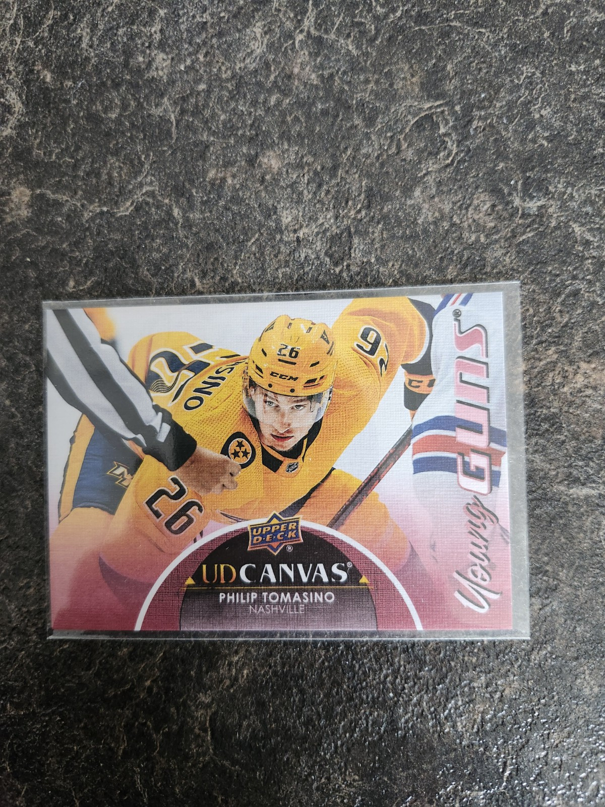 2021-22 Upper Deck Series 2 Young Guns Canvas Philip Tomasino YG RC Card# C217